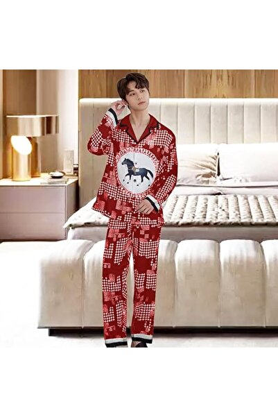 Margoun Men Pajamas Set,for Men with Christmas Theme MG13