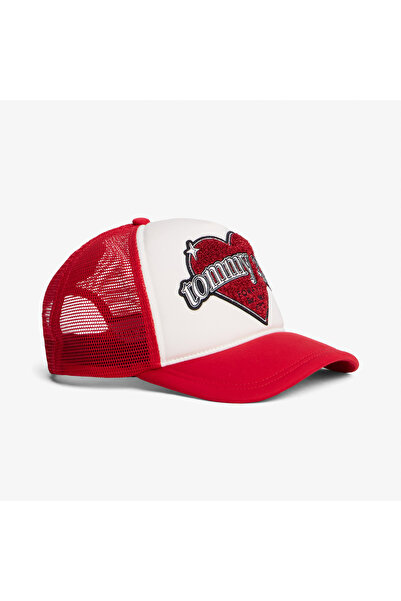 Tommy Hilfiger Kadın Kırmızı Şapka