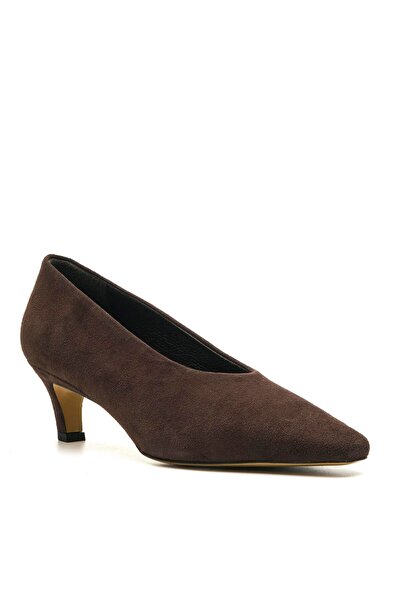 Sofia Baldi Slony Brown Suede Women's Stiletto & Evening Dress