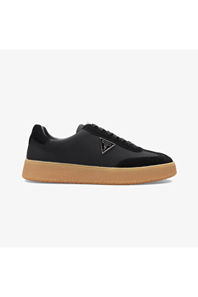 Guess Wiman Logolu Hakiki Deri ve Süet Detaylı Sneaker Ayakkabı FMTWIMLEA12 E...