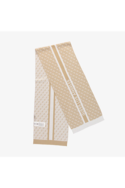 Guess Sevyn 4G Logo Yün Karışımlı Kadın Renkli Şal