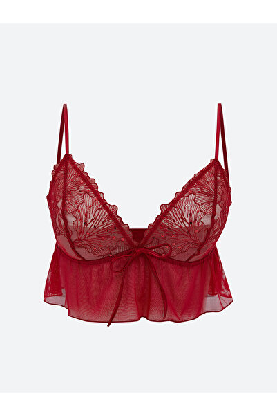 LC Waikiki Yeni Sezon Balensiz Dolgusuz Dantelli Fantezi Bralet