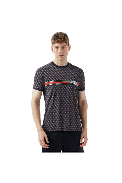 Guess Jamey Mid Organic Erkek Siyah T-Shirt