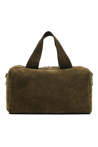 Sofia Baldi Holda Khaki Suede Women's Bag