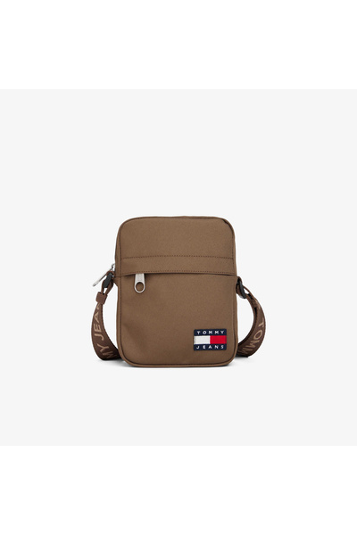 Tommy Hilfiger Tommy Jeans Essentials Daily Reporter Erkek Kahverengi Çapraz ...