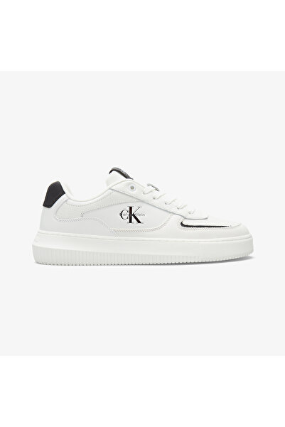 Calvin Klein Chunky Cupsole Low Erkek Beyaz Sneaker