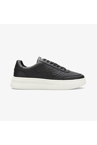 Guess Winno Leather Men's Black Sneaker