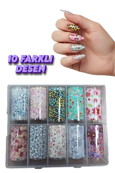 xolo Kalıcı Tırnak Folyo Transfer Protez Takma Tırnak Fenomen Seriler Süsleme