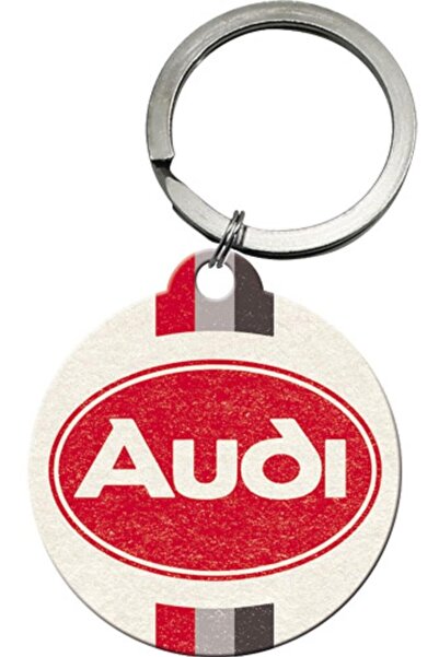 Nostalgic Art Audi Keychain - Logo