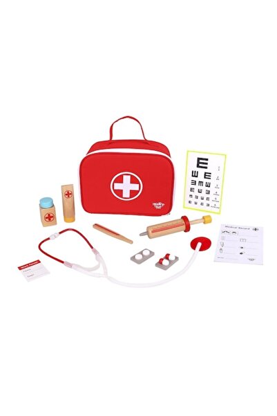 Tooky Toy Wooden medical kit - Little Doctor, multicolor, & Disney Wooden Toys