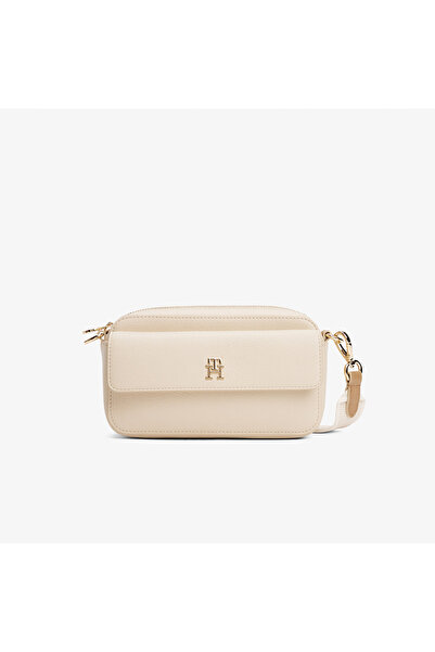 Tommy Hilfiger Distinct Kadın Bej Çapraz Çanta