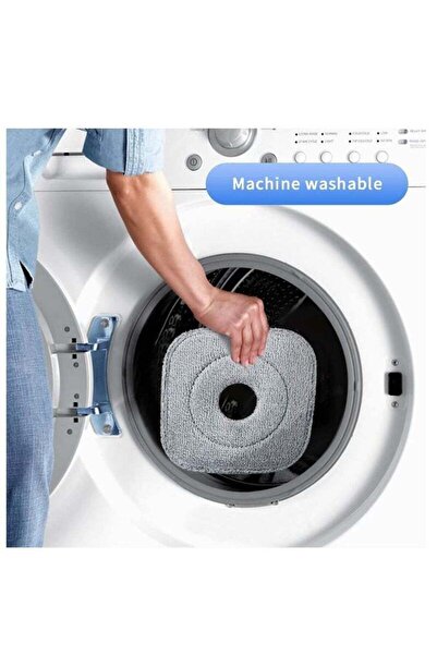 Yelajoy Spin Mop and Bucket Set,with 4 Microfiber Replacement Mop cloth,Adjustable length steel handle