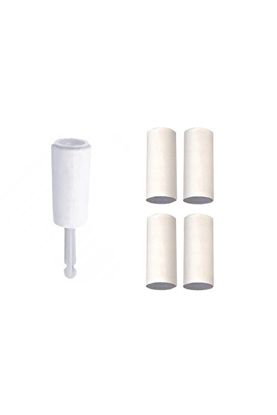 zola Clothesline Cleaning Roller Set, with 4 refills, grey