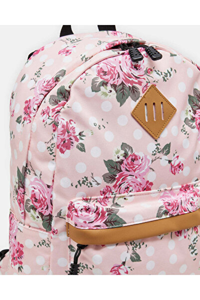 REDTAG Girls Pink Printed Backpack