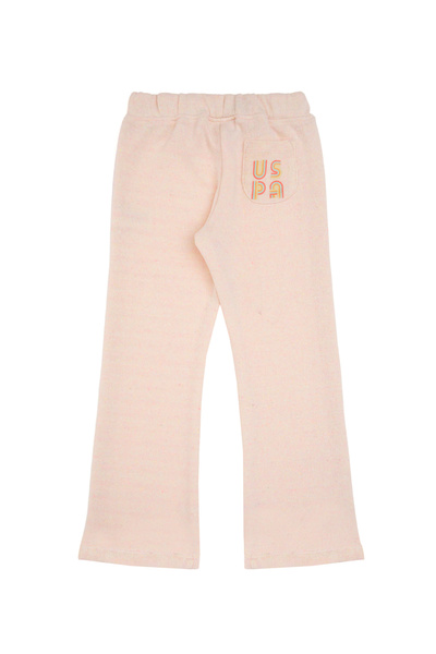 U.S. Polo Assn. Girl's Light Pink Sweatpants 50314459-Vr078