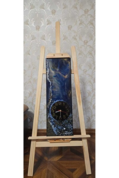 MXM Coast Blue Wall Clock - Epoxy Resin Art