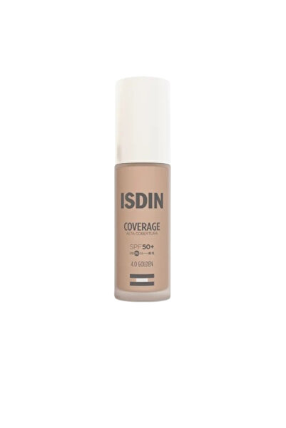 ISDIN COVERAGE SPF50+ 4.0 golden foundation with medium to high coverage 30 g