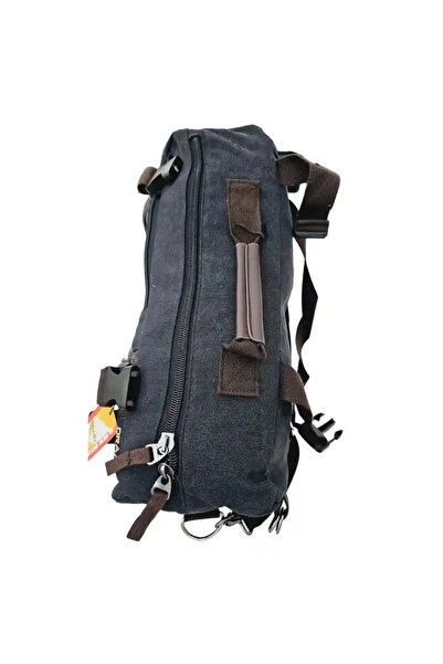 ORAMI Canvas Jeans Travel Backpack - BLACK