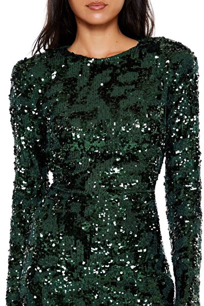 Forever 21 Payetli Mini Elbise