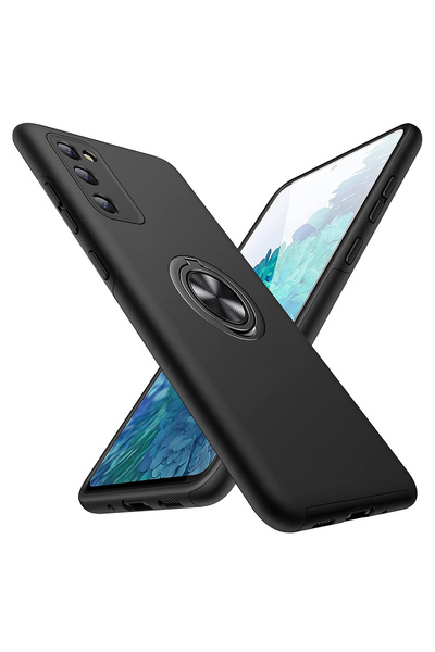 MobileSmart Husă pentru Samsung Galaxy S20 FE, Protecție Militară, Inel Metal...