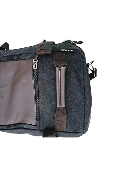 ORAMI Canvas Jeans Travel Backpack - BLACK