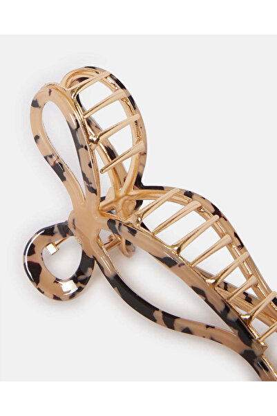 REDTAG Women Beige Printed Hair Clip