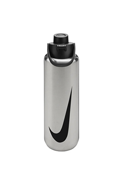 Nike Stainless Steel Recharge Straw Bottle 32 Oz Unisex Beyaz Çelik Antrenman...