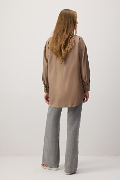 Touché Privé EMBROIDERY DETAILED SHIRT