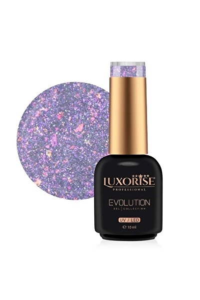 LUXORISE Evolution Semi-Permanent Nail Polish, Fairy Glow - Lilac Pulse 10ml