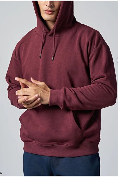 JSCO Men's Hooded Kangaroo Pocket Soft Cotton Three-Ply Fabric Top Quality Sweatshirt