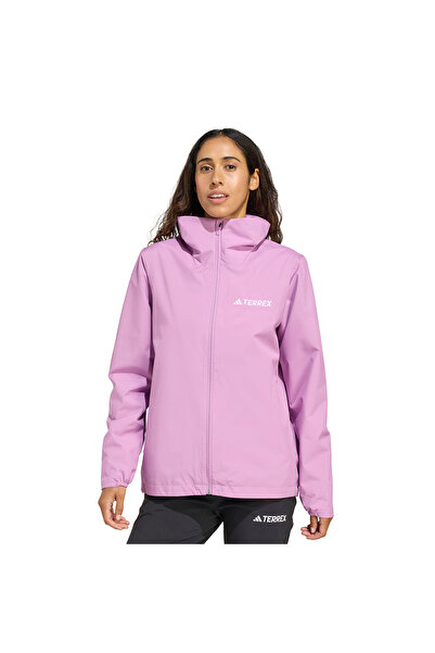 adidas Multi Essentials 2L Rain Women's Purple Outdoor Jacket Jy0481