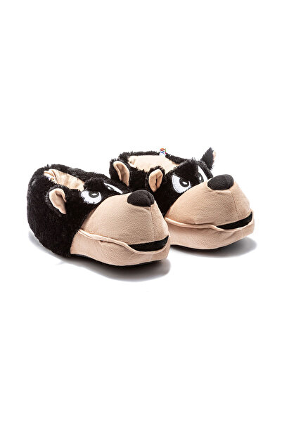 Twigy Мъжки пантофи Spike с животински принт, черни, 41/46