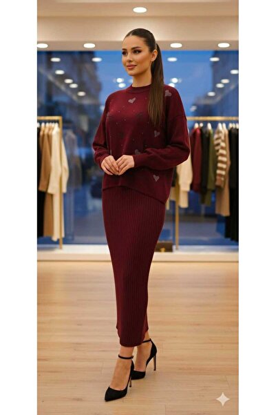 AŞMİ COMPLEU TRICOTAT 2 PIESE STRAS