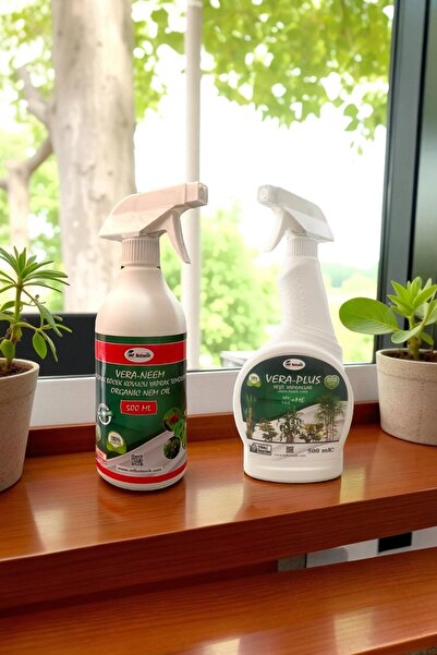 MF Botanik Doğal Parlaklık ve Koruma Seti - Vera-Neem ve Vera-Plus Bitki Bakım İkilisi