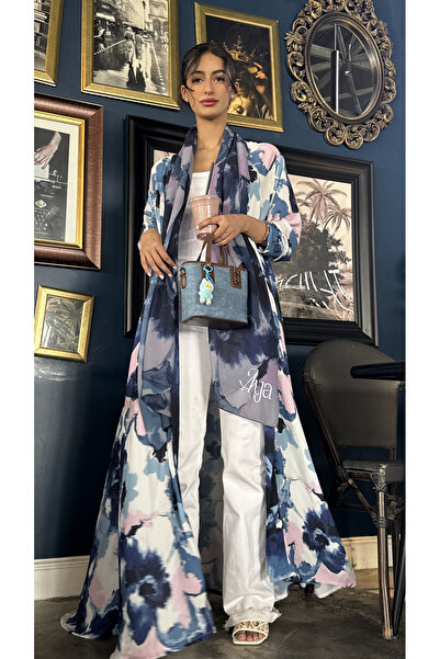 AYA عباية صيفية بطبعة زهور