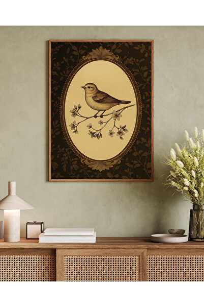 woodhomeworks Tek Parça Salon Ofis Dekor Tablo Vrynt