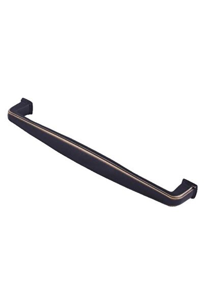 T & D HANDLE 0364-160 MM BLACK+ANTIQUE GOLD
