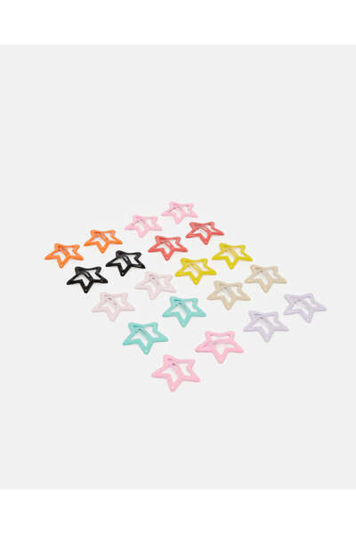 REDTAG مجموعة مشابك شعر مزخرفة متنوعة للبنات (عبوة من 20 قطعة)