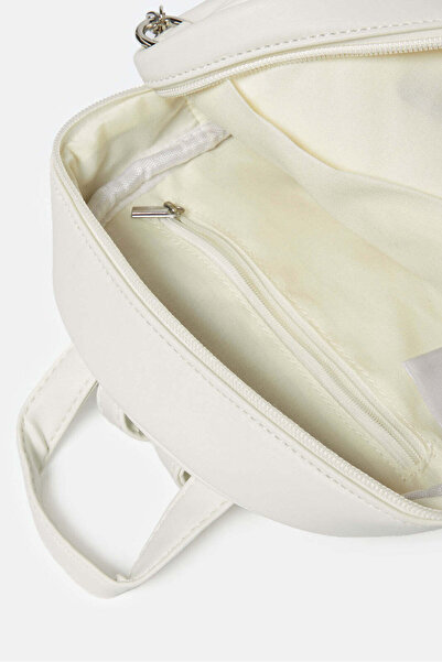 REDTAG Girls White Embellished Backpack