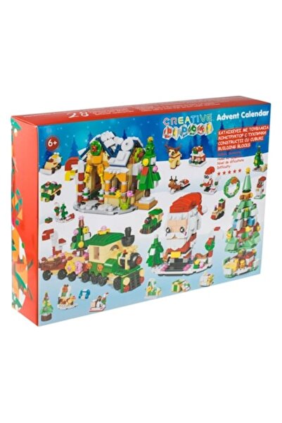 Lumi LUXURY Christmas Advent Calendar with Building Bricks