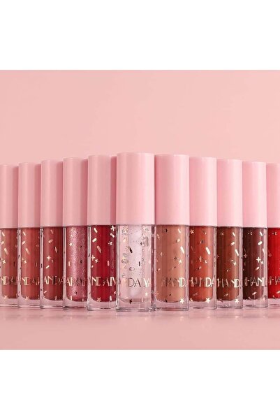 Handaiyan Set of 12 Matte and Glossy Liquid Lipsticks