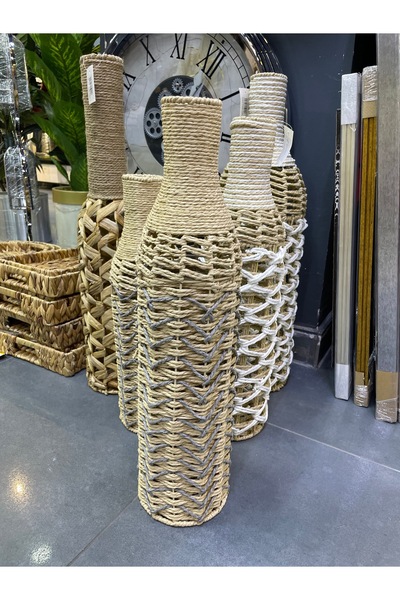 diğerr1 Dokuma hasır vazo