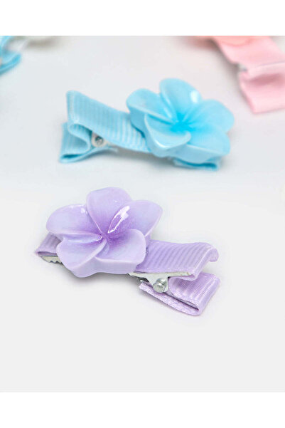 REDTAG Girls Assorted Embellished Hair Claw Set (14 Piece)