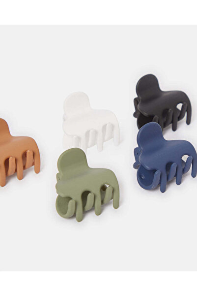 REDTAG Women Assorted Hair Claw Set (5Piece)