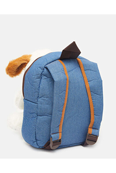 REDTAG Girls White Fur Backpack