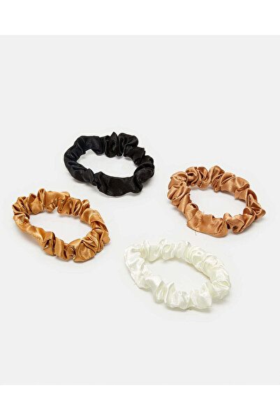 REDTAG Women Assorted Elastic Hair Band Set (Pack of 4)