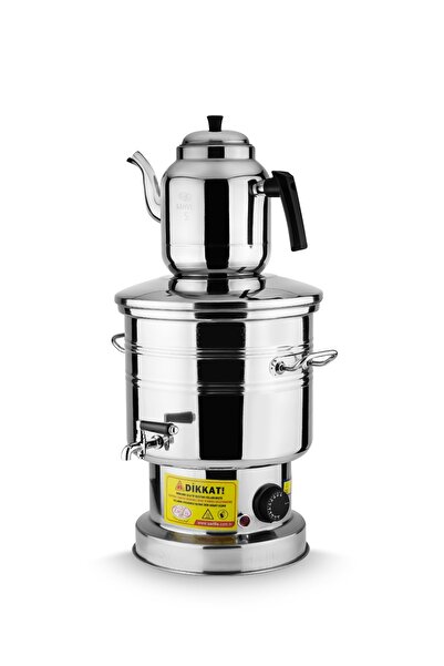 Zarifiş Exquisite Workmanship Electric Tea Maker 70-Cup Capacity