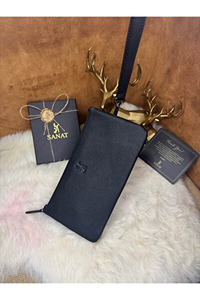 SANAT Sl-2111 Genuine Leather Wallet 21.5 cm X 11.5 cm