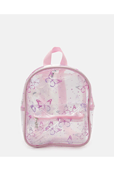 REDTAG Girls Pink Embellished Backpack