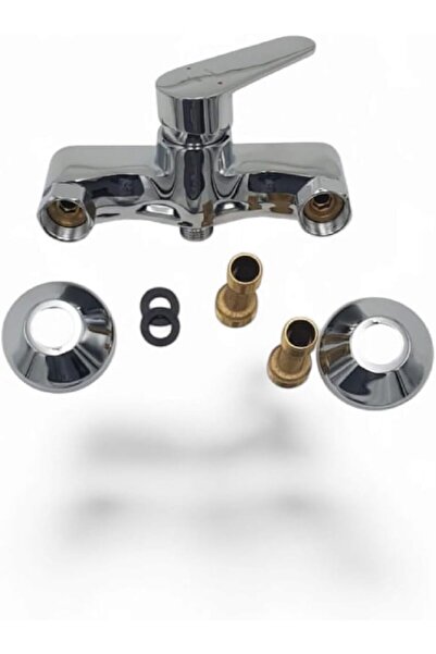 Generic Chrome Shattaf Mixer - Italian Design, Elegant and High Quality for Comfortable Daily Use